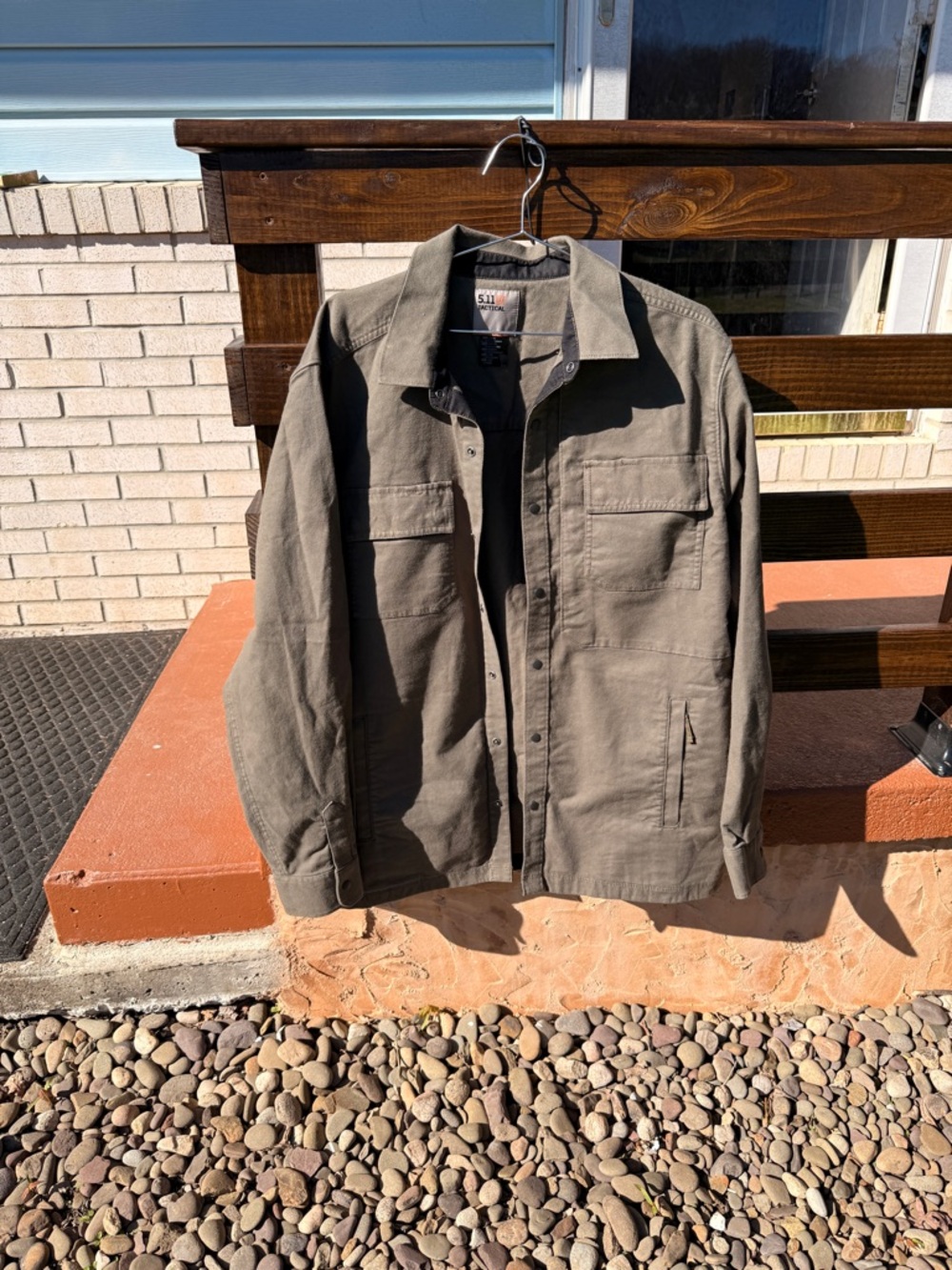 5.11 Tactical Men's Olive Shirt Jacket